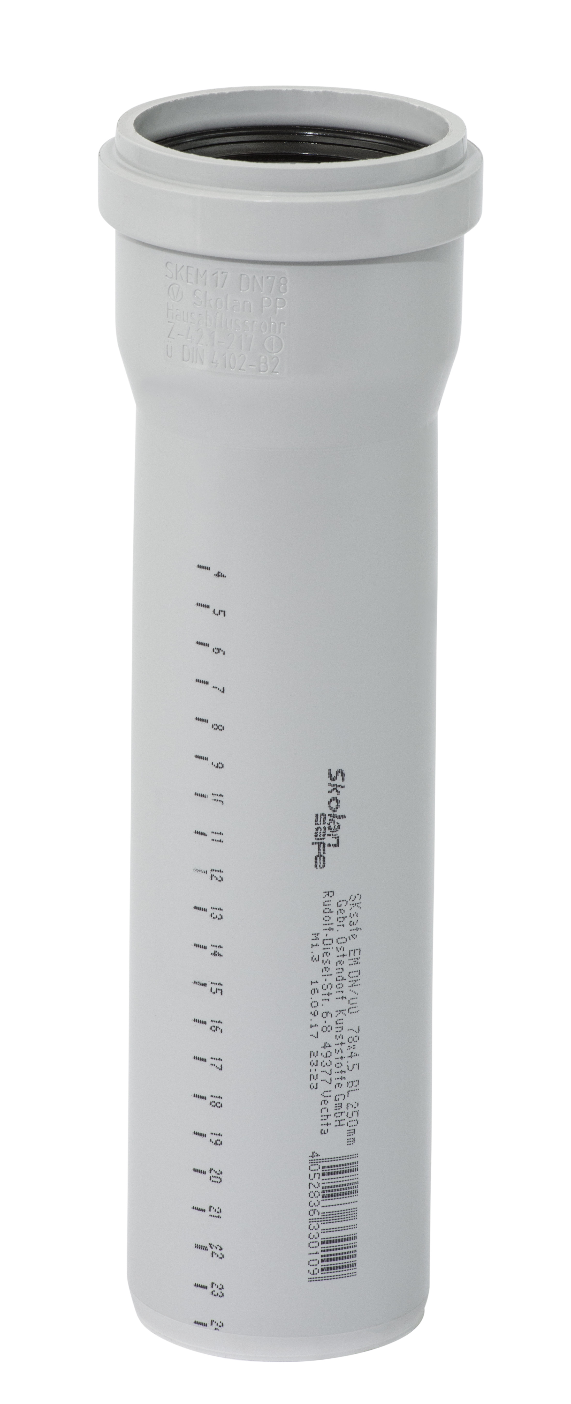  SKOLANsafeEM cijev s nastavkom DN/OD 78 x 250 mm