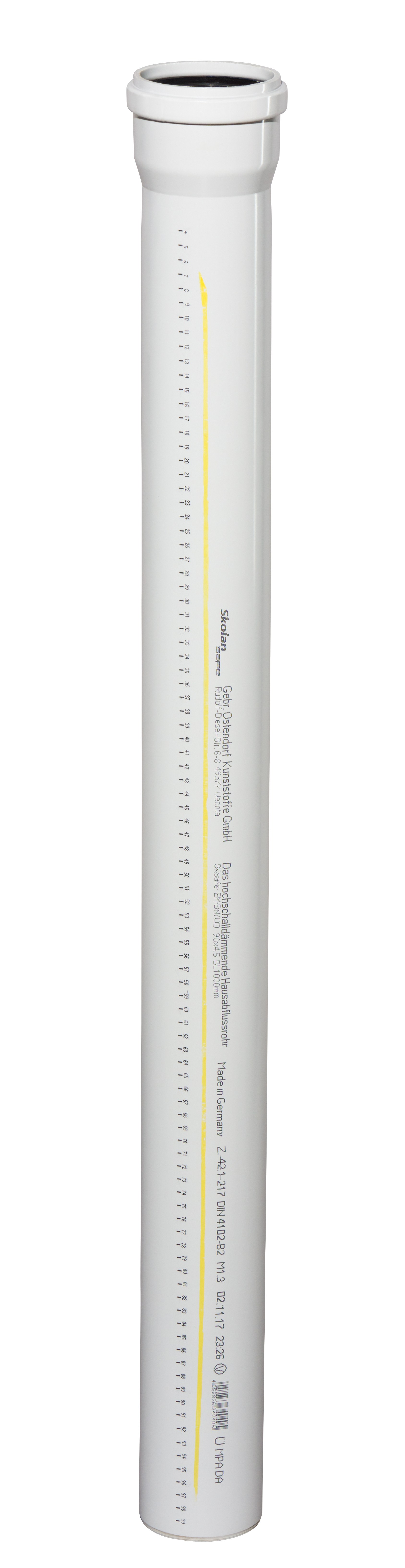  SKOLANsafeGL cijev bez spojnice DN/OD 90 x 3000 mm