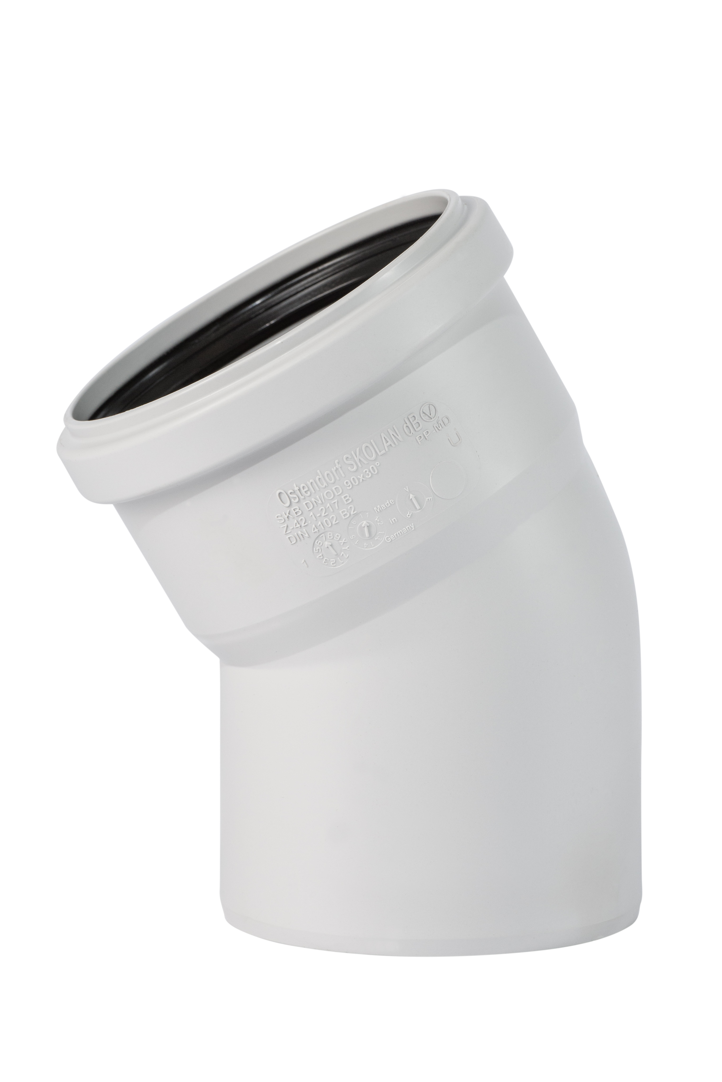 SKOLANsafeB koljeno DN/OD 90 30 stupnjeva