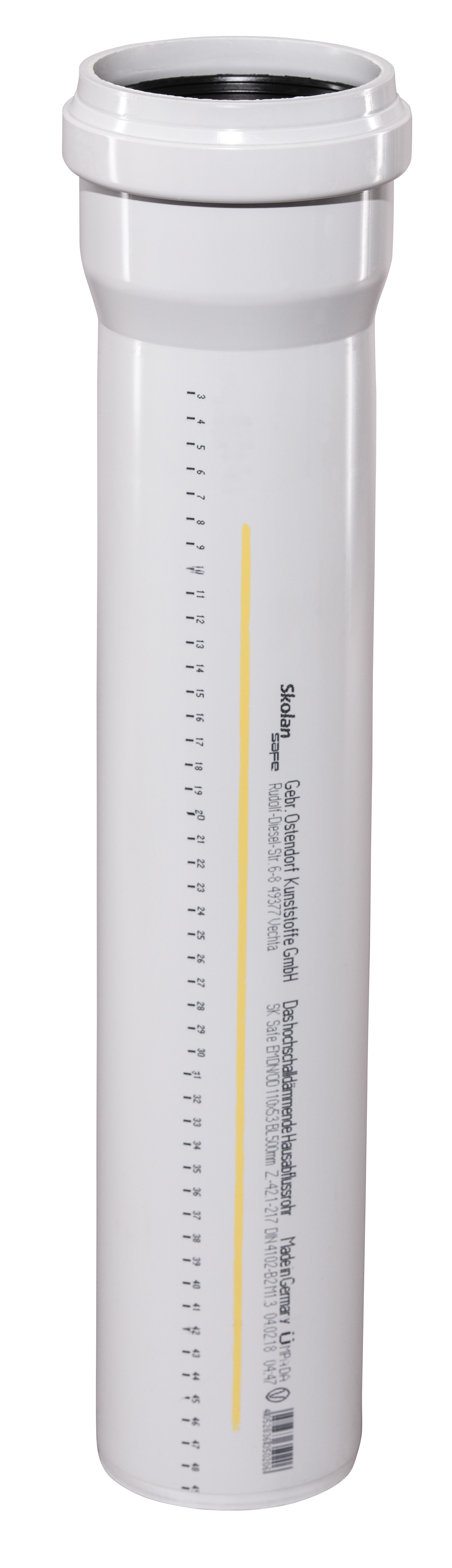  SKOLANsafeEM cijev s nastavkom DN/OD 110 x 500 mm