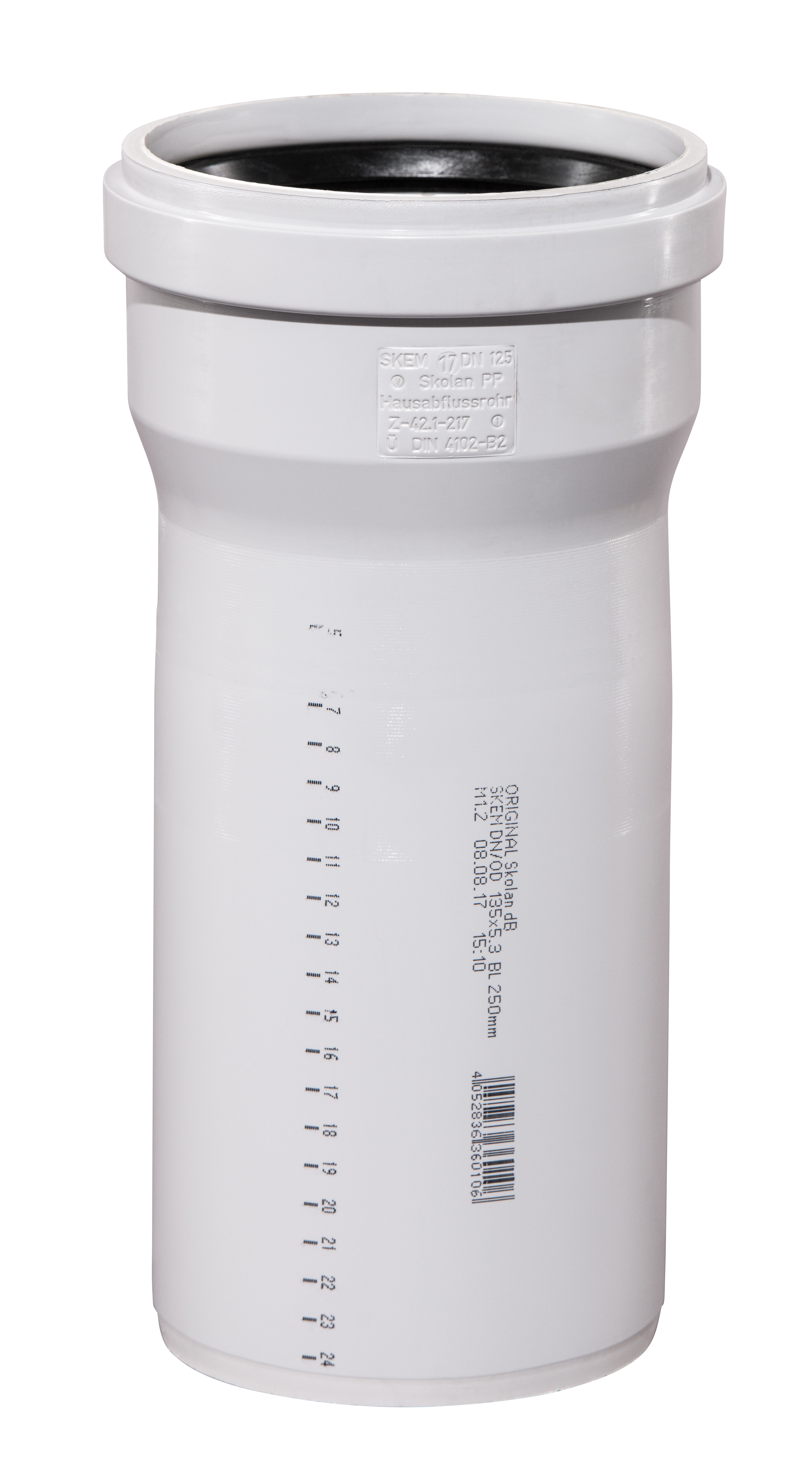  SKOLANsafeEM cijev s nastavkom DN/OD 135 x 250 mm