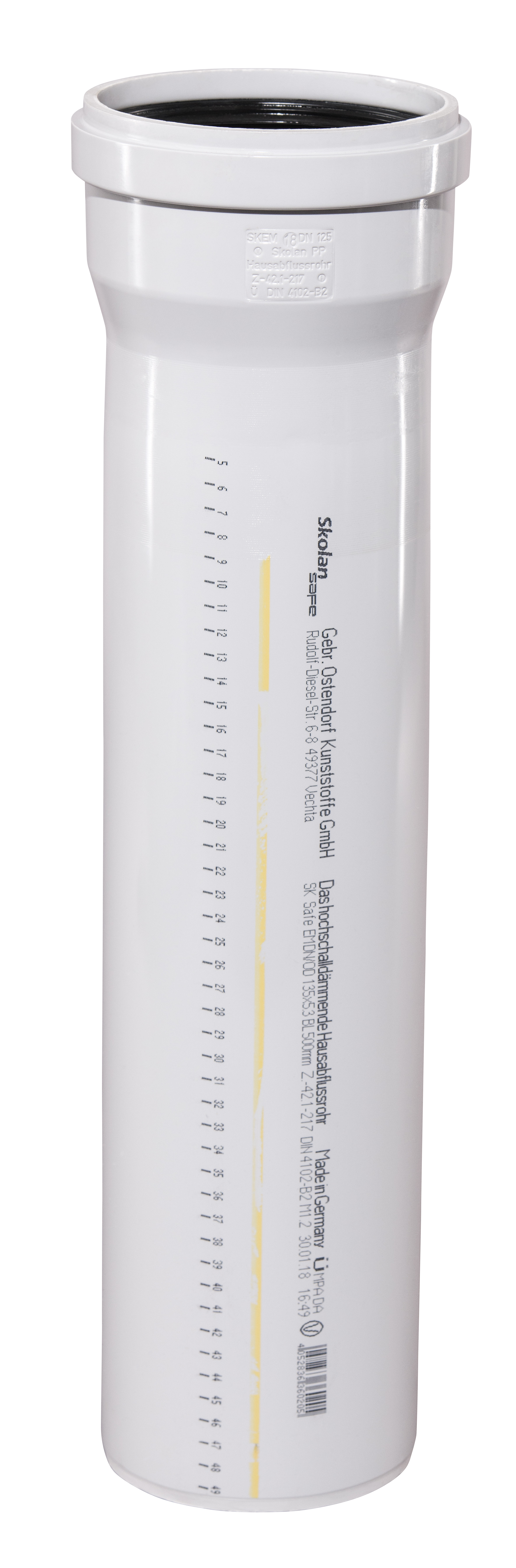  SKOLANsafeEM cijev s nastavkom DN/OD 135 x 500 mm