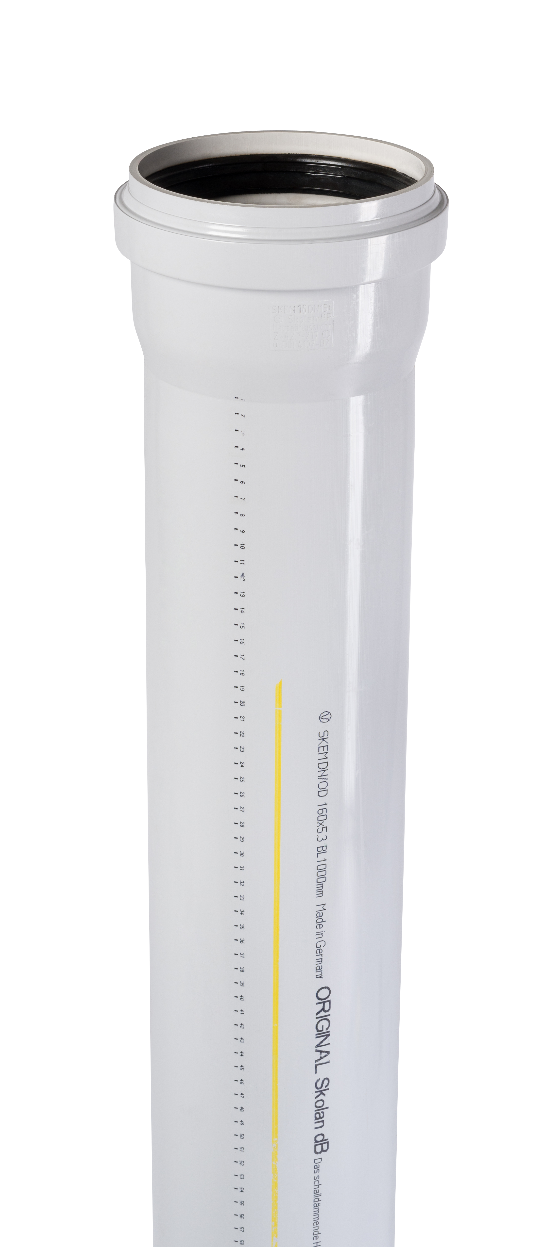  SKOLANsafeEM cijev s nastavkom DN/OD 160 x 3000 mm